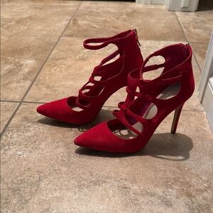 Elegant Red BCBGeneration Stiletto Heels